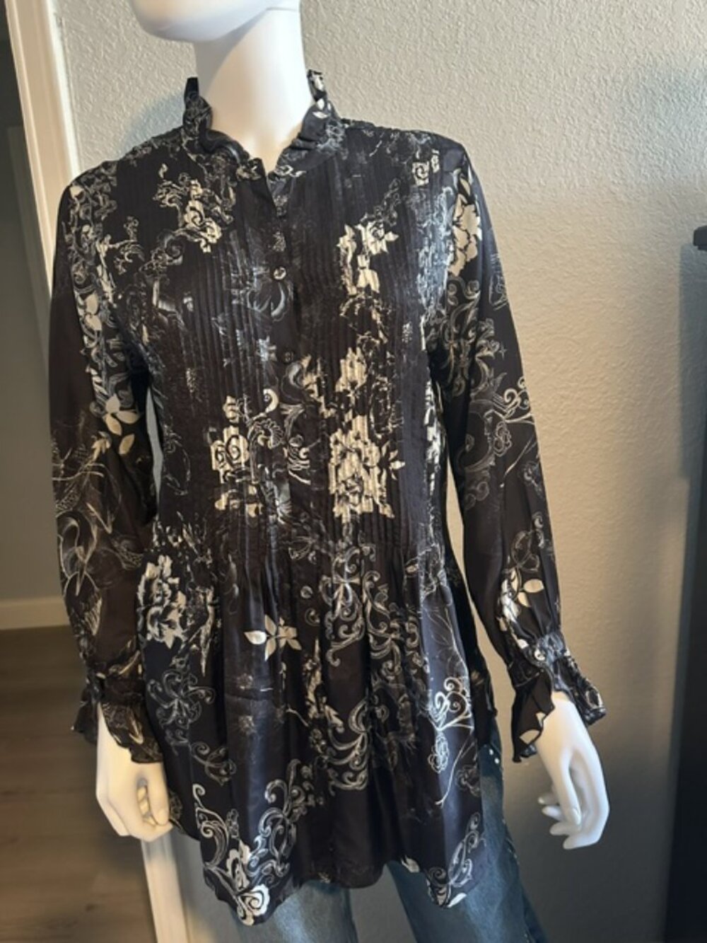 Johnny Was Olivia Kita Tunic Blouse